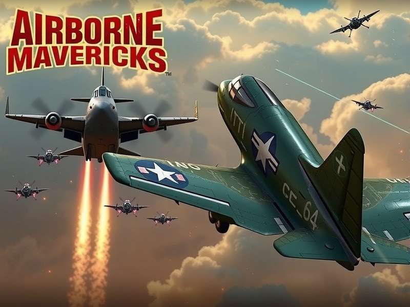 Airborne Mavericks aircraft customization screen